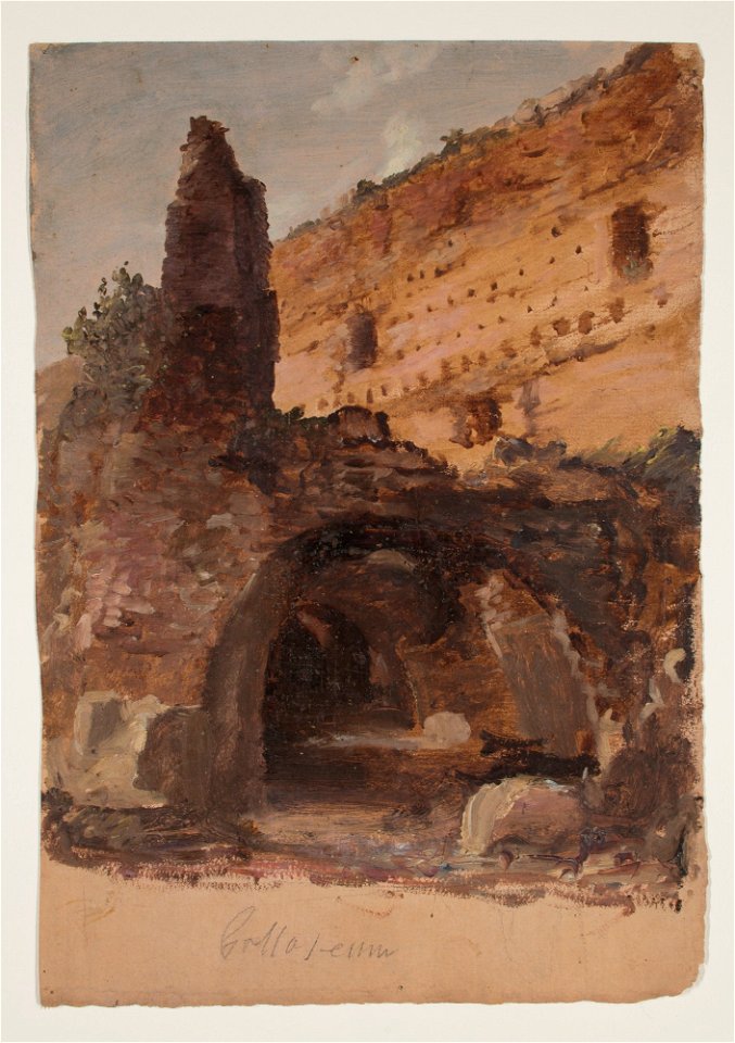 Thomas Cole - The Colosseum - 39.584.A - Detroit Institute of Arts