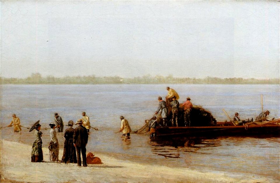 Thomas Eakins Shad Fishing at Gloucester on the Delaware River 1