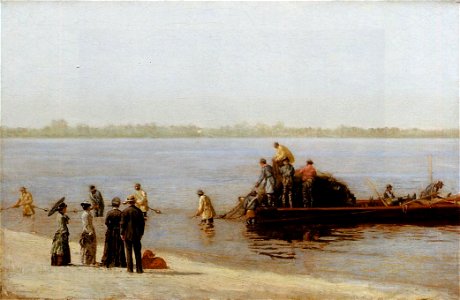 Thomas Eakins Shad Fishing at Gloucester on the Delaware River 1