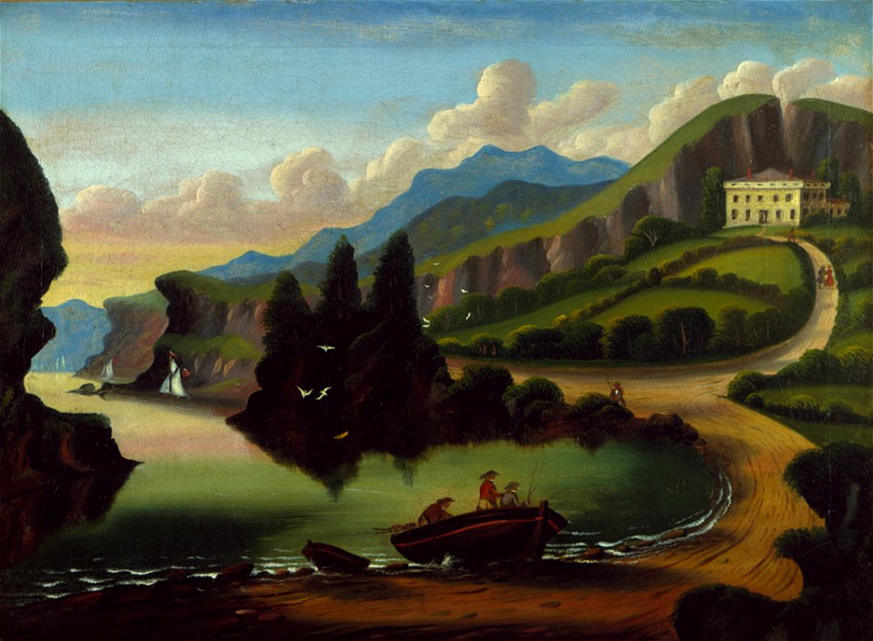 Thomas Chambers - Undercliff near Cold-Spring - 43.006 - Rhode Island School of Design Museum