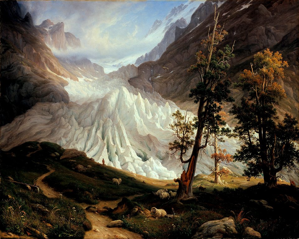 Thomas Fearnley - Grindelwaldgletscher - Google Art Project