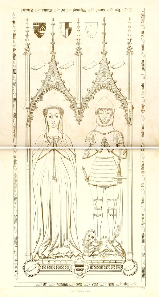 Thomas de Crewe and Lady illustrationsofm00camb 0278