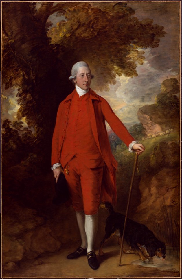 Thomas Gainsborough - The Honorable Richard Savage Nassau de Zuylestein, M.P. - 71.169 - Detroit Institute of Arts