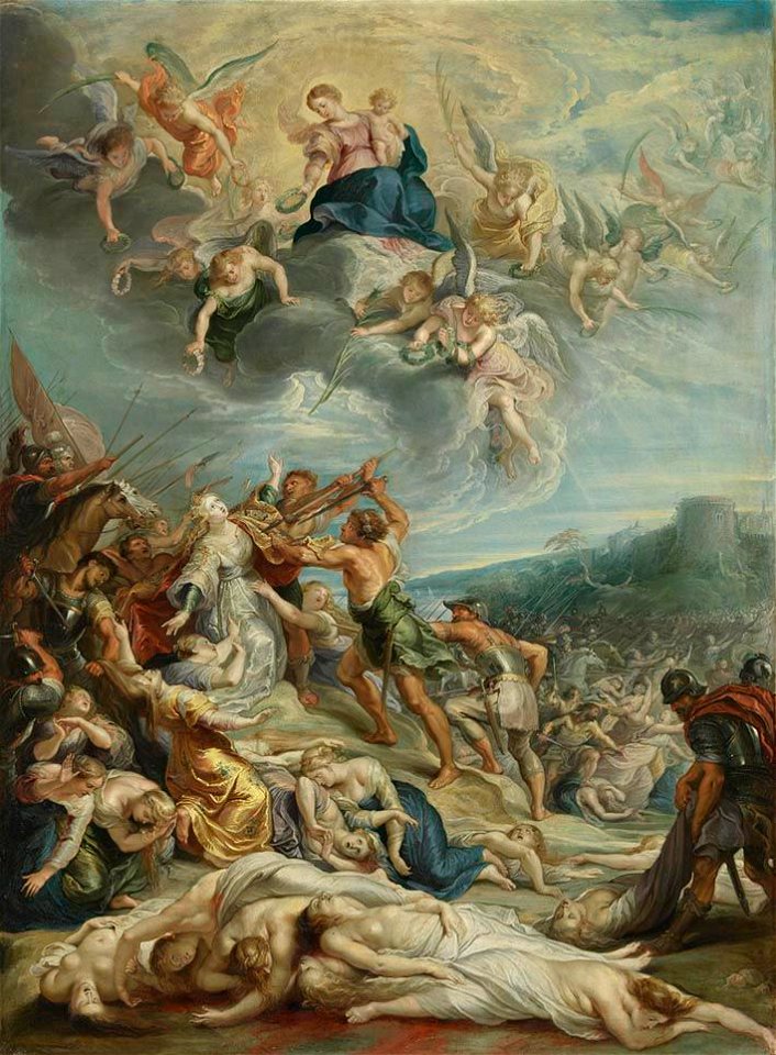 Thomas Francken (^) - Martyrium der hl. Ursula - 1989 - Bavarian State Painting Collections
