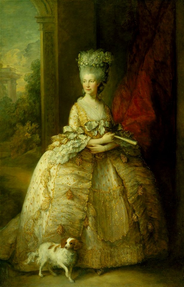 Thomas Gainsborough (1727-88) - Queen Charlotte (1744-1818) - RCIN 401407 - Royal Collection