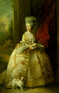 Thomas Gainsborough (1727-88) - Queen Charlotte (1744-1818) - RCIN 401407 - Royal Collection