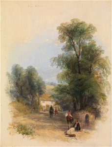 Thomas Creswick - The Well of St. Keyne - Google Art Project