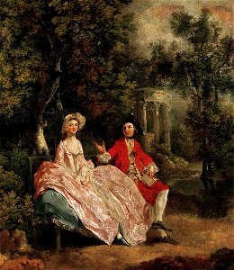 Thomas Gainsborough - Conversation in a Park - WGA8400