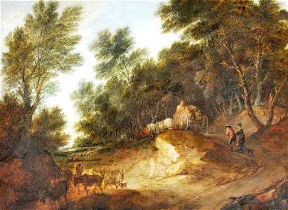 Thomas Gainsborough (1727-1788) - Wooded Landscape - 1420345 - National Trust