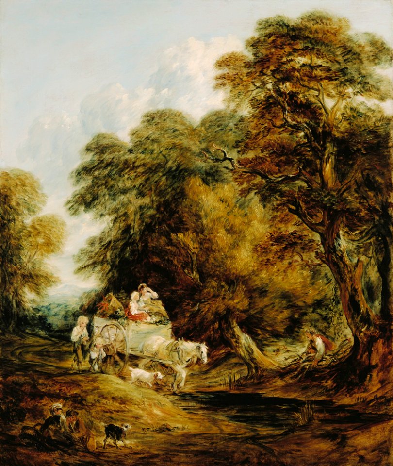 Thomas Gainsborough - The Market Cart - 74.267 - Detroit Institute of Arts