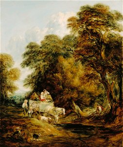 Thomas Gainsborough - The Market Cart - 74.267 - Detroit Institute of Arts