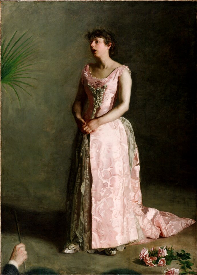 Thomas Eakins, American - The Concert Singer - Google Art Project