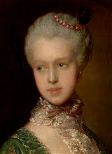 Thomas Gainsborough - Elizabeth Wrottesley, later Duchess of Grafton - Google Art Project (cropped)