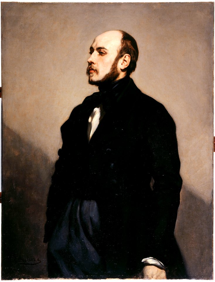 Thomas Couture - Portrait de Léon Ohnet - PPP2124 - Musée des Beaux-Arts de la ville de Paris