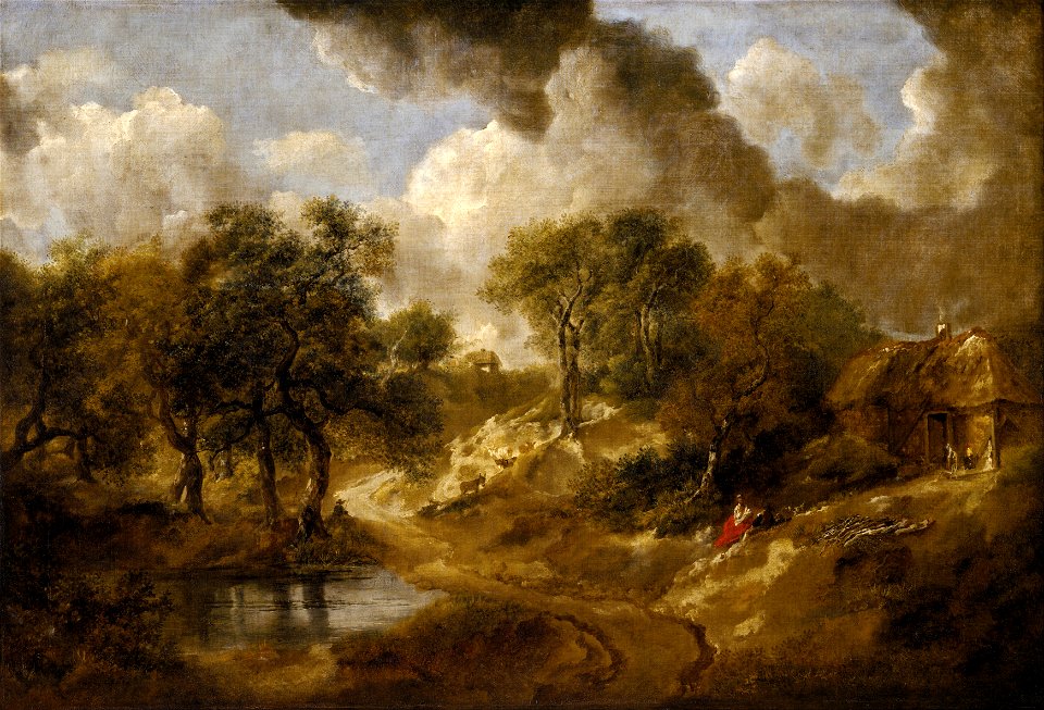 Thomas Gainsborough - Landscape in Suffolk - Google Art Project