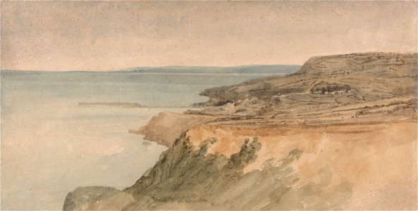 Thomas Girtin - Lyme Regis, Dorset - Google Art Project