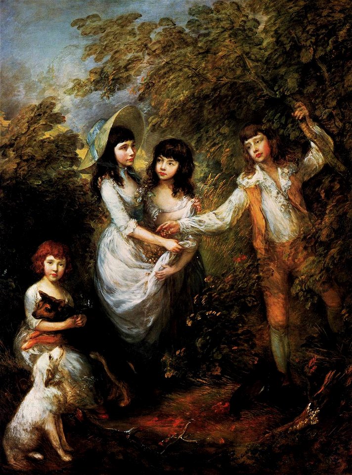 Thomas Gainsborough - The Marsham Children - WGA8420