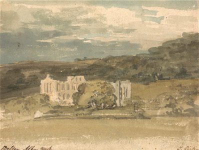 Thomas Girtin - Rievaulx Abbey, Yorkshire - Google Art Project