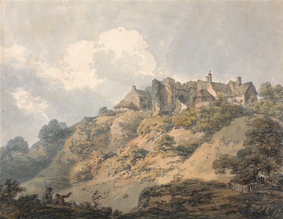 Thomas Girtin - View of Winchelsea, Sussex - Google Art Project