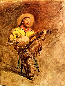 Thomas Eakins Cowboy Singing