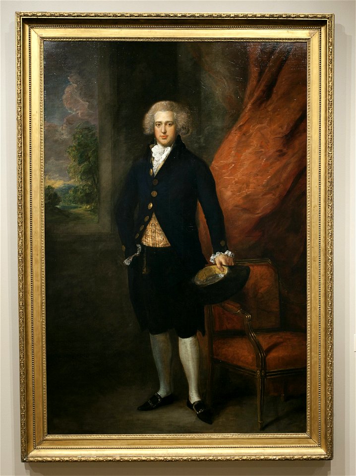 Thomas Gainsborough R.A. - Portrait of John Langston, Esquire, of Sarsden - 63.8 - Minneapolis Institute of Arts