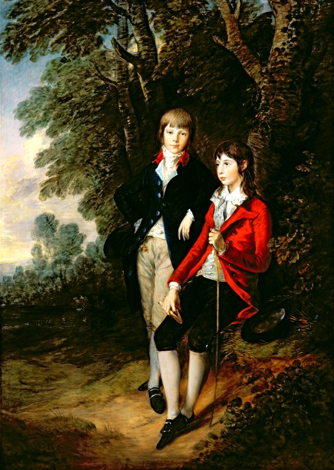 Thomas Gainsborough - Edward and Thomas Tomkinson