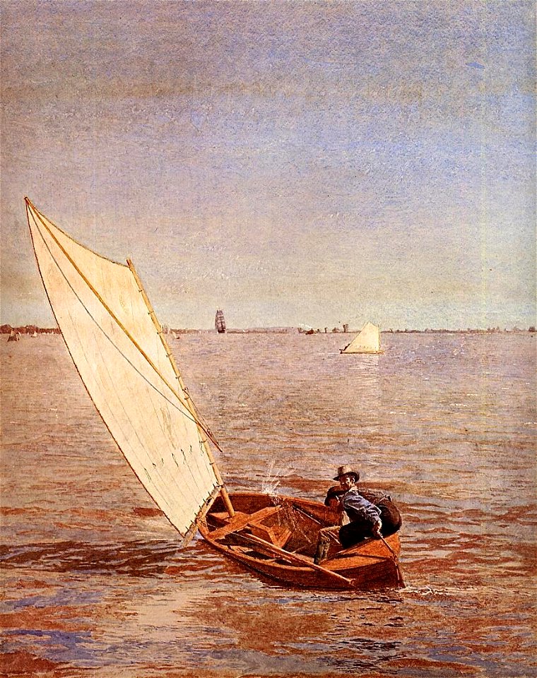 Thomas Eakins Starting Out after Rail