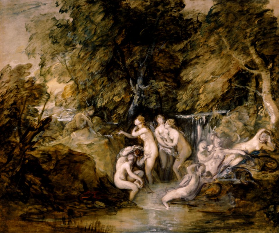 Thomas Gainsborough - Diana and Actaeon - Google Art Project