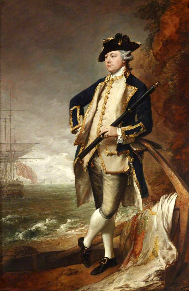 Thomas Gainsborough (1727-1788) - Commodore, Later Vice-Admiral, The Honourable Augustus Hervey (1724–1779), 3rd Earl of Bristol - 851720 - National Trust