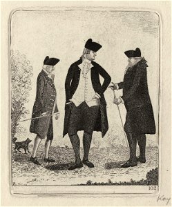 Thomas Hamilton, 7th Earl of Haddington; Sir William Forbes, 6th Bt; Sir James Hunter Blair by John Kay