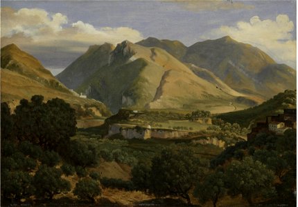Thomas Ender - Das Kloster von St. Benedikt in Subiaco