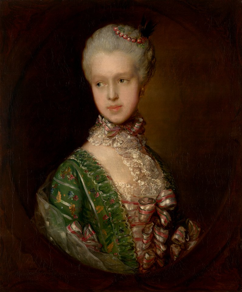 Thomas Gainsborough - Elizabeth Wrottesley, later Duchess of Grafton - Google Art Project