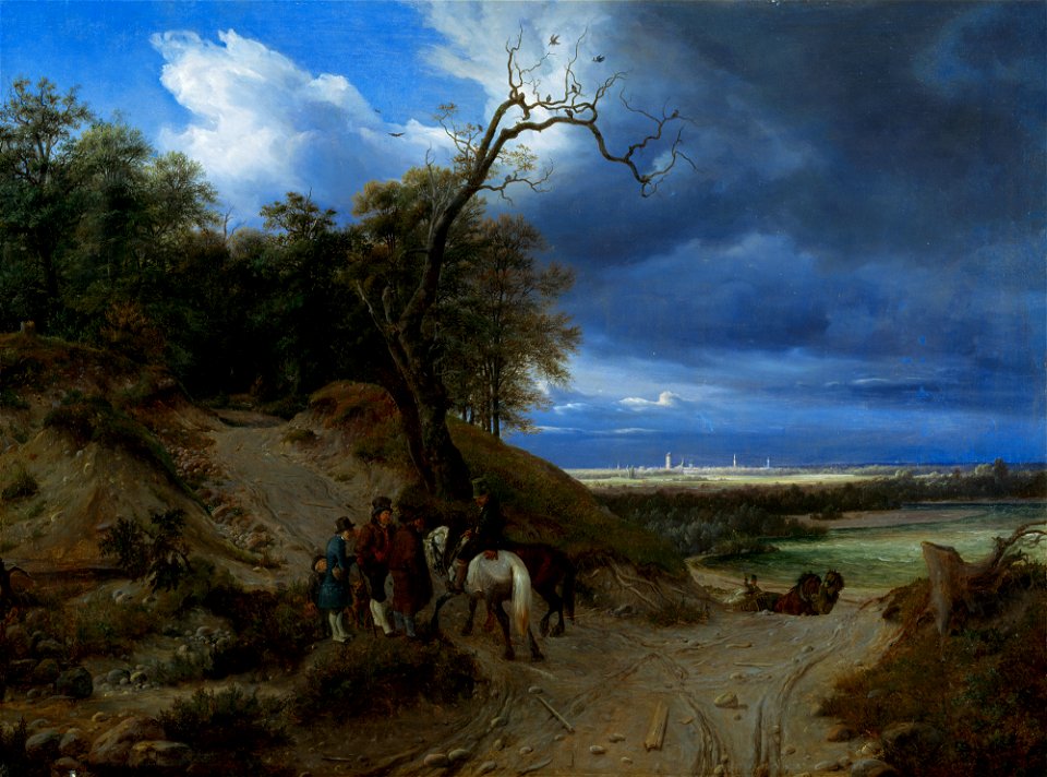 Thomas Fearnley - München nach dem Gewitter - G 15032 - Lenbachhaus