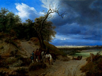 Thomas Fearnley - München nach dem Gewitter - G 15032 - Lenbachhaus