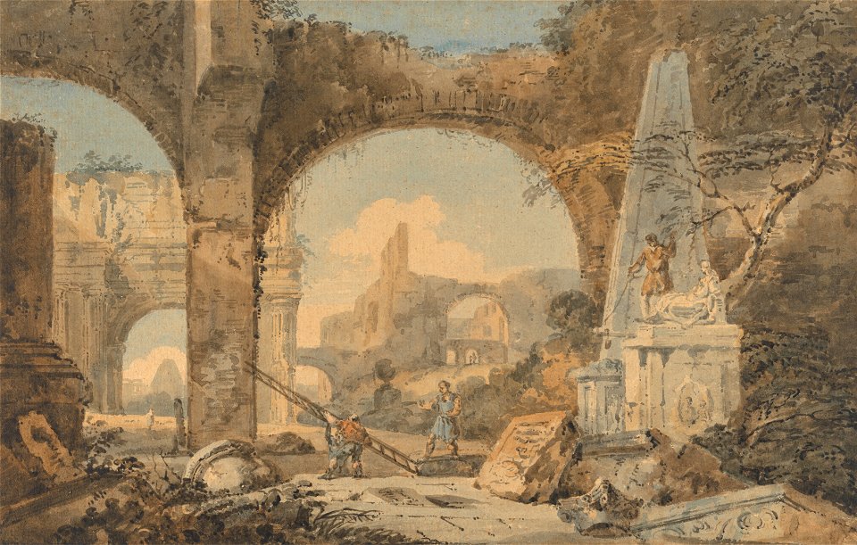 Thomas Girtin - Classical Composition - Google Art Project