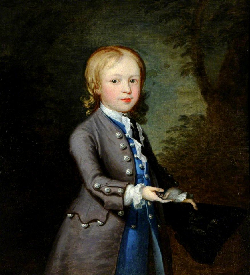 Thomas Hudson (1701-1779) (style of) - Boy with Birds in a Tricorn Hat - 866463 - National Trust