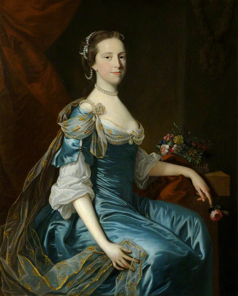 Thomas Hudson (1701-1779) - Catherina Freman (1736-1737–1759), The Honourable Mrs Charles Yorke - 207789 - National Trust