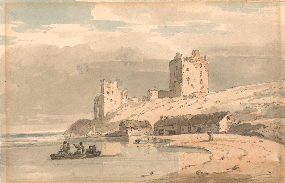 Thomas Girtin - Ruins on the Coast - Google Art Project