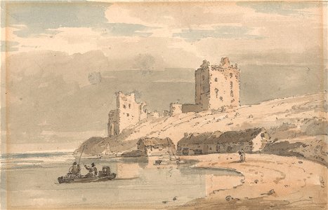 Thomas Girtin - Ruins on the Coast - Google Art Project
