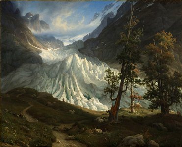 Thomas Fearnley - The Grindelwaldgletscher - NG.M.00038 - National Museum of Art, Architecture and Design