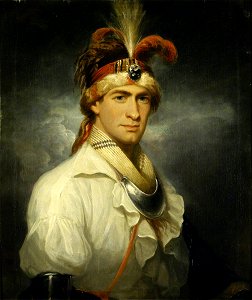 Thomas Hardy (1757-1804) - William Augustus Bowles (1763–1805), as a Native North American (Creek) Chief - 446698 - National Trust