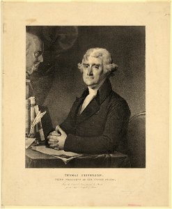 Thomas Jefferson, third president of the United States LCCN96523332