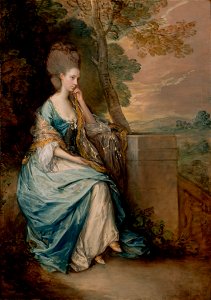 Thomas Gainsborough (English - Portrait of Anne, Countess of Chesterfield - Google Art Project. Free illustration for personal and commercial use.