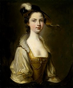 Thomas Hudson - Portrait of a Lady - Google Art Project. Free illustration for personal and commercial use.