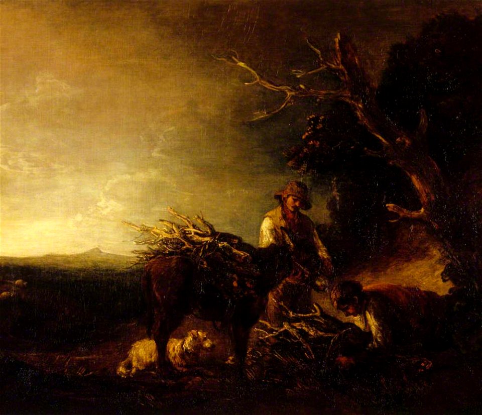 Thomas Gainsborough (1727-1788) - The Woodcutters - 726595 - National Trust