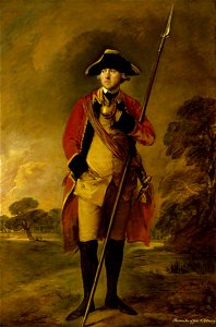 Thomas Gainsborough (1727-1788) - The Honourable Thomas Needham (d.1773), in the Uniform of the 3rd Footguards at Ascott, Buckinghamshire - 1535158 - National Trust. Free illustration for personal and commercial use.