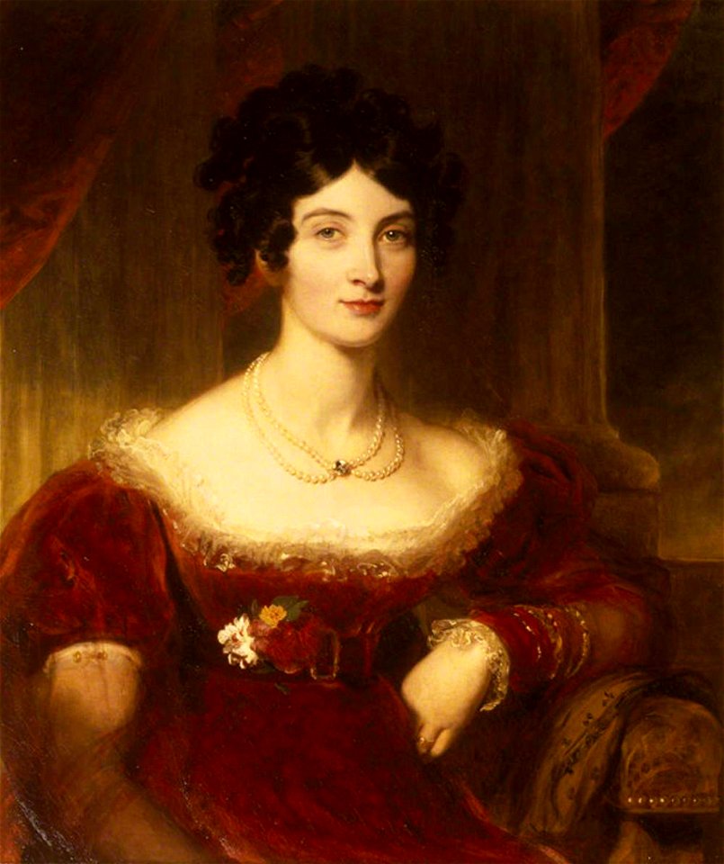 Thomas Lawrence (1769-1830) - Anne Frances Bankes (1789–1864), Countess of Falmouth - 1257064 - National Trust