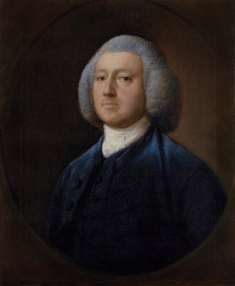 Thomas Gainsborough - Portrait of Dr. William Walcot