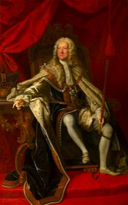 Thomas Hudson (1701-1779) (studio of) - George II (1683–1760) - 766117 - National Trust
