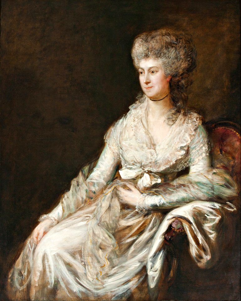 Thomas Gainsborough - Madame Lebrun - Google Art Project